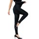 thumbnail image 5 of Gibobby Pantalones térmicos para mujer Leggings de moda para mujer Leggings vaqueros elásticos Leggings de mezclilla de imitación con estampado de rayas térmicas(Negro,XG), 5 of 5