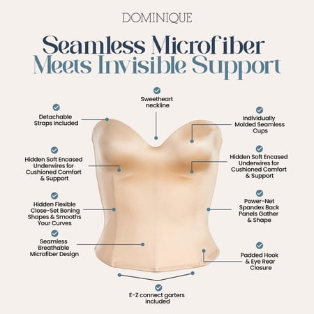 Ariel Hidden Support Strapless Bustier - Image 2