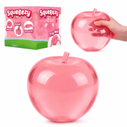 Pink Apple Squishy,Apple Squishies Stress - Realistic Slow Rising Fruit Fidget for Stress Relief & Anxiety Relaxation