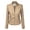 Beige, variant on Women's Vegan Leather Motorcycle Jacket M BLACK