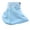 Blue, variant on Sun Protective Scarf for Fishing/Hiking - Ear Button Design, Lightweight Breathable Nylon/Spandex, Summer/Autumn Use, One Size (66x35cm)