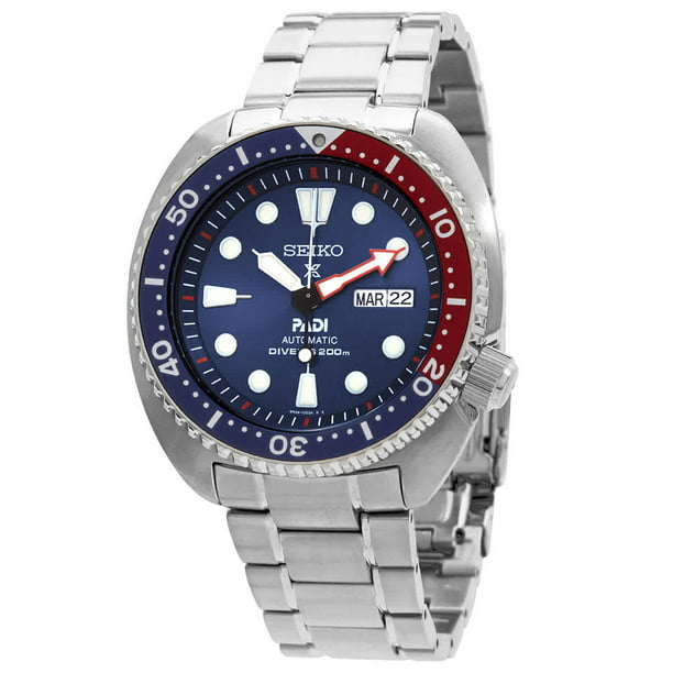 Seiko Men's PADI Prospex Diver's SRPA21 Blue Dial Stainless Steel Watch -  