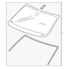 Genuine OE GM Windshield - 84623546