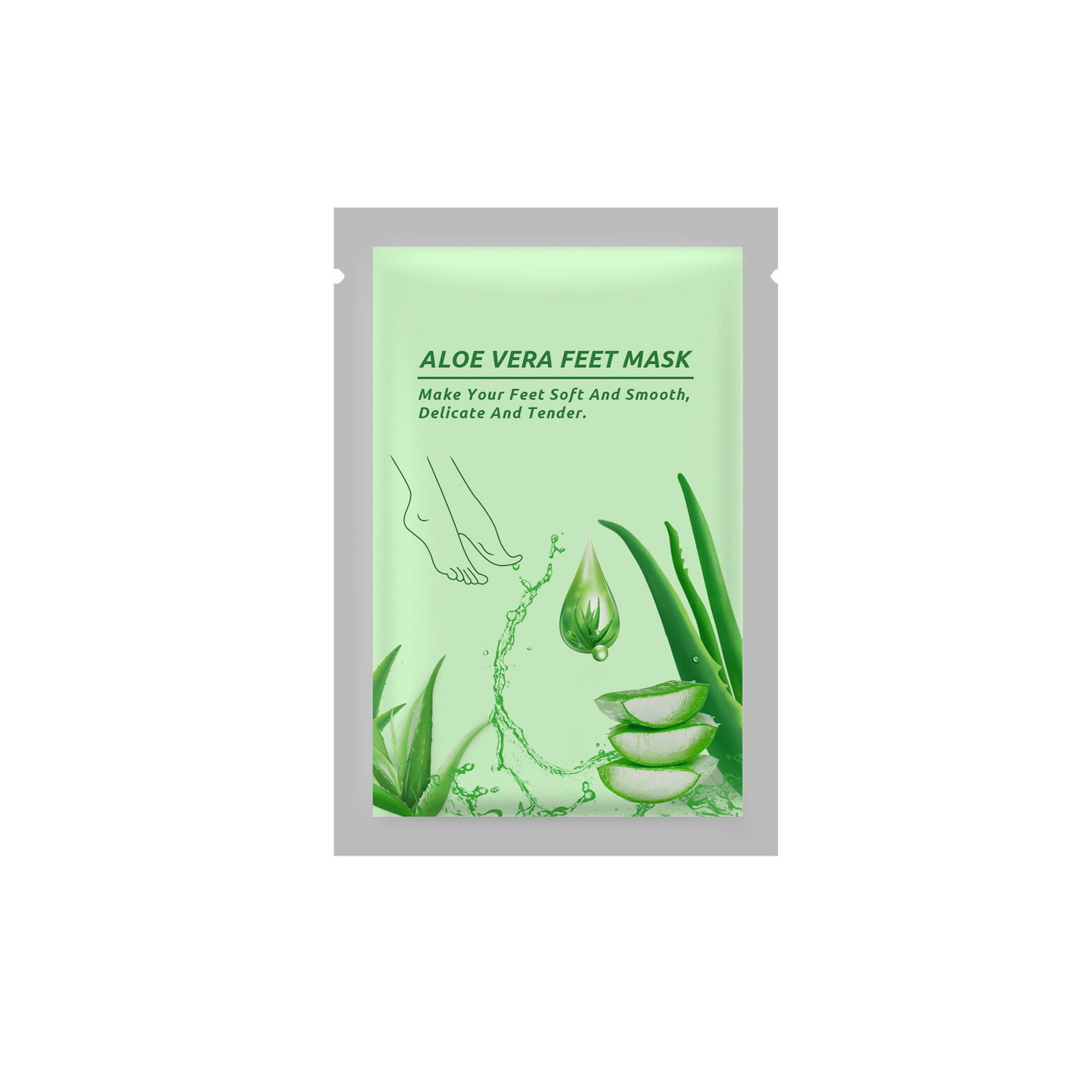 Skin Sponge Aloes Veras Foot Maskss Moisturizing Moisturizing