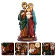 thumbnail image 1 of unbranded En Resina Jesús Y Familia Sagrada Para Hogar Y Oficina, 1 of 8