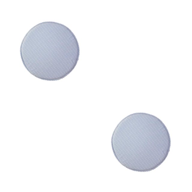 Ounissouiy Cojín de asiento de 12,9 pulgadas con correas, almohadilla antideslizante para silla de algodón, alfombrilla gruesa para taburete, Type5 NO5