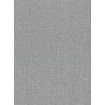 Warner Claremont Silver Faux Grass Cloth Wallpaper