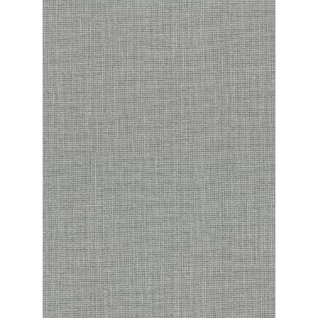 Warner Claremont Silver Faux Grass Cloth Wallpaper