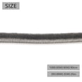 thumbnail image 2 of HONMEET Polypropylene Yarn Door Frame Sealing Strip 1 Set for Homeowners, Weatherproof Draft Stopper 11.8x0.35x0.35in, 2 of 8