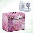 thumbnail image 4 of HELLHERO Marble Sewing Machine Protective Cover with Storage Pocket and Carrying Handle Protective Cover Home Accessories, 4 of 8