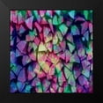 thumbnail image 2 of Lewis, Sheldon 12x12 Black Modern Framed Museum Art Print Titled - Jewel Toned Logs 2, 2 of 5