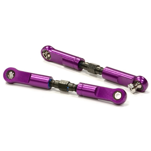Integy RC Toy Model Hop-ups C24853PURPLE Billet Machined Rear Upper Suspension Arms for HPI 1/8 Apache SC & C1 Flux