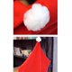 thumbnail image 2 of Gorro navideño, fundas para sillas, fundas traseras suaves para sillas rojas para el respaldo de la silla de la cena en casa, 2 of 4