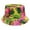 A-Pink427, variant on Womens Hats Pineapple Pattern Bucket Hat Summer Outdoor Sports Sun Protection Casual Soft Daily Travel Headwear