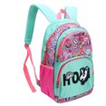 thumbnail image 5 of Mochila De Niños De Dibujos Animados De Lentejuelas Mochila De Almacenamiento Exquisita Encantadora Colorida Para Estudiantes Verde Menta + Rosa Fluorescente, 5 of 5