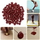 thumbnail image 1 of Sello De Lacre 100 piezas de cera de pintura de sello de estrella de cinco puntas cera de sellado de tarjeta (rojo oscuro Wdftyju Libre de BPA, 1 of 8