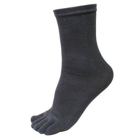 

Zzwxwb Socks For Women&Men 5 Pairs Men Sports Running Five Finger Toe Socks Elastic Short Soild Socks Dg Dark Gray