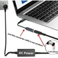 SLFR-DC 7.4mm x 5.0mm Female Input to USB C PD Male Power Charging ...