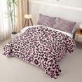 thumbnail image 3 of Erosebridal Leopard Twin Quilt Set,Small Spot Cat Twin Coverlet Set For Girls,2pcs, 3 of 7