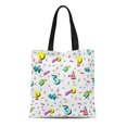 thumbnail image 1 of JSDART Sac Fourre-Tout en Toile Motif Rétro Vintage des Années 80 Idéal et Durable Réutilisable pour Courses, 1 of 1