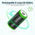 thumbnail image 2 of 8PCS HiQuick Rechargeable  C   Cell Batteries High Performance Ni-MH 1.2V, 2 of 5