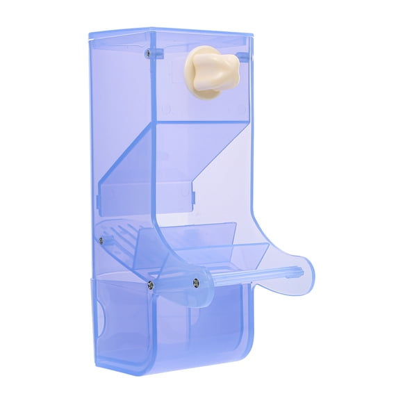 Weiweiguan Parrot Food Feeder Bird Cage Food Container Parrot Food Feeding Bowl Bird Supply