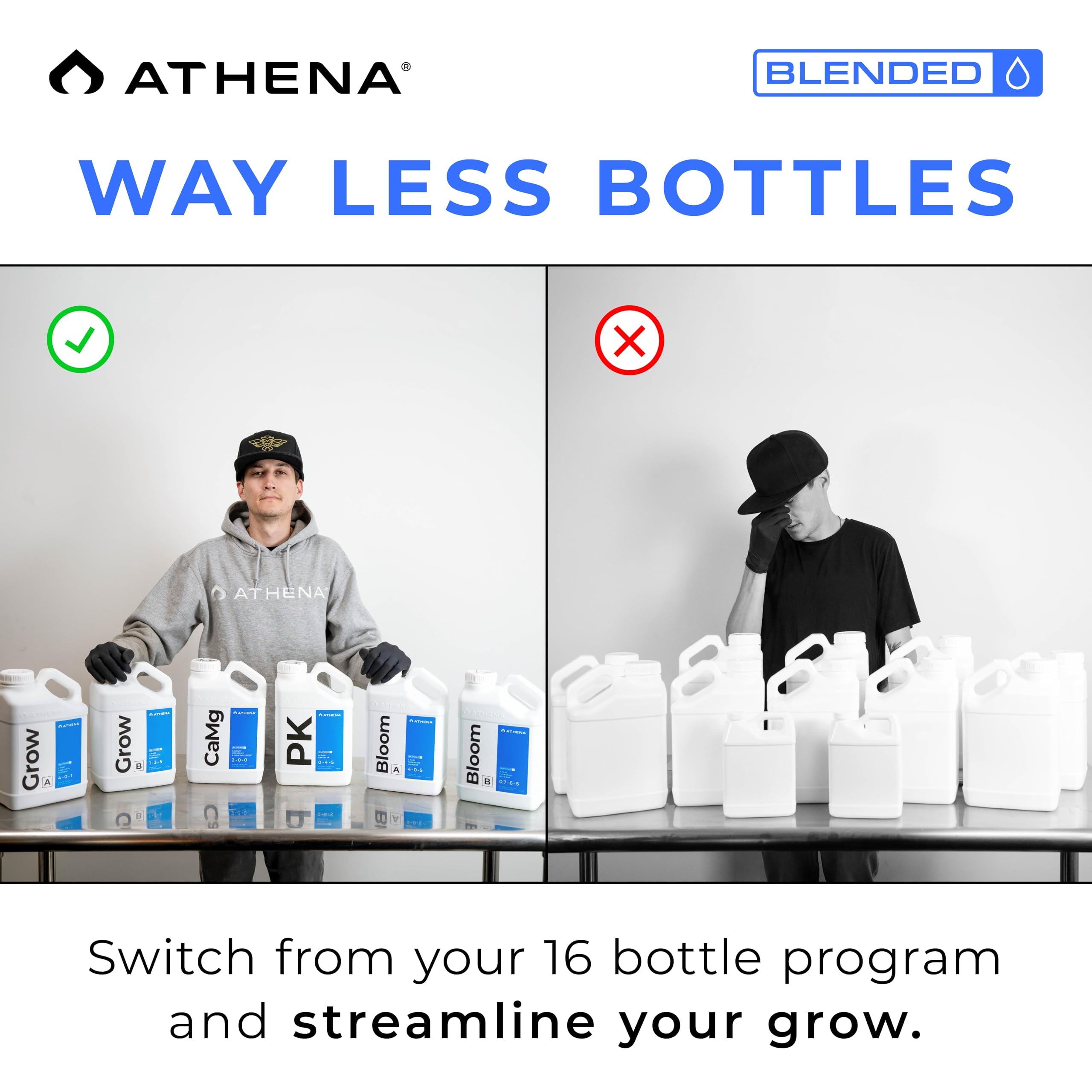 Athena PK - (1 Gallon) Bloom Enhancer - Flowering Phase Fertilizer - Phosphorus and Potassium Supplement Ideal for High-Yielding Plants - Compatible with All Fertigation Systems