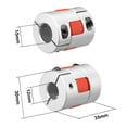 thumbnail image 2 of Shaft Coupling 12mm to 15mm Bore L35xD30 Flexible Coupler Joint for Servo Motor, 2 of 4