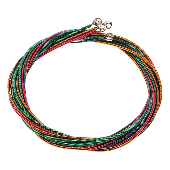 / 4 piezas de cuerda de bajo colorida G / D / a / E de aleación de níquel para accesorios de bajo Guitarren Hugo cuerdas de bajo