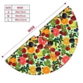 thumbnail image 3 of Sikiie Berries And Citrus 30-48 inches {designName} Print Christmas Tree Skirt Snowman Xmas Tree Skirt with Edge Christmas Decorations for Holiday Party-48", 3 of 7