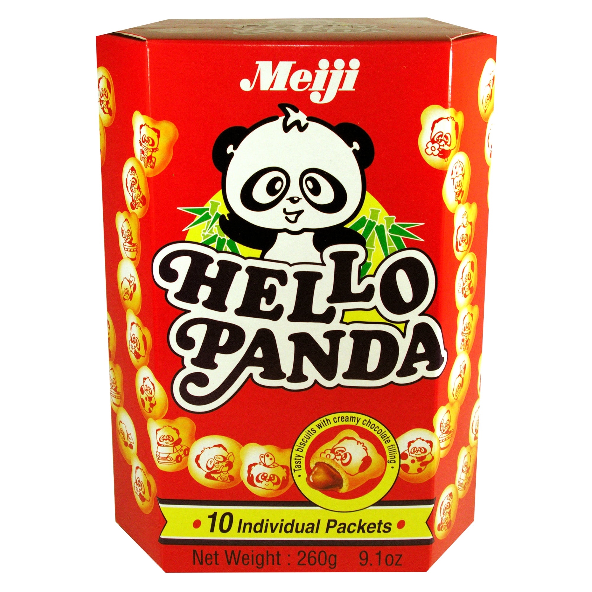 Meiji Hello Panda CookieChocolate 10 X26g Bags