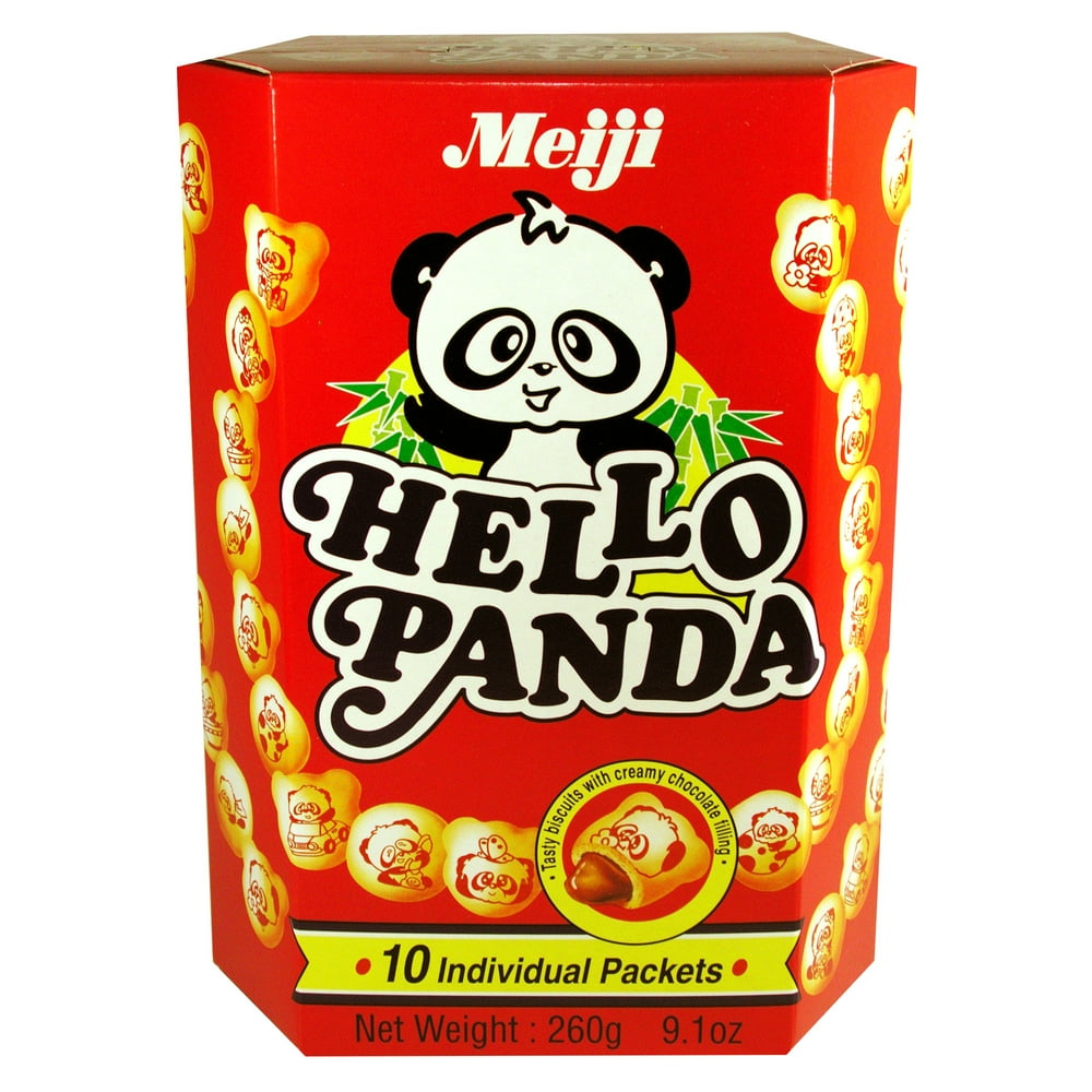 Meiji Hello Panda CookieChocolate 10 X26g Bags