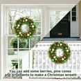 thumbnail image 5 of laqbezok 20-Inch Boxwood Wreath, 20" Artificial Boxwood Wreath Front Door Wreaths, Artificial Spring Summer Greenery Hanging Swag with Plaid Bowand Sash, for Front Door Wall Hanging Home Decor, 5 of 8