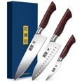 thumbnail image 1 of Set de Cuchillos de Cocina HOSHANHO Chef 20 cm Santoku 18 cm Pelador 9.5 cm, 1 of 7