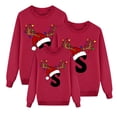 thumbnail image 5 of DuoJiaJ Sweat à Capuche Velouté à Manches Longues et Col Rond Imprimé Lettre de Noël 2 (Enfants), 5 of 5