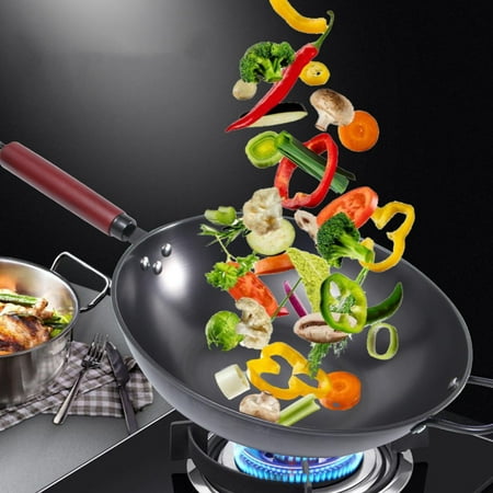 

Household Frying Pan with Lids Omelet Pan Cooking Wok Washable Skillet for Cooking