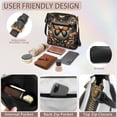 thumbnail image 6 of Kuiaobaty Butterfly Mushroom Print Crossbody Bag for Women, Medium Size Vegan Leather Shoulder Handbag Crossbody, Multi Pockets Sling Purse with Adjustable Strap for Travel, 6 of 7