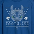 thumbnail image 3 of How to Train Your Dragon - Toothless Line Art  - Men's Long Sleeve T-Shirt, 3 of 5
