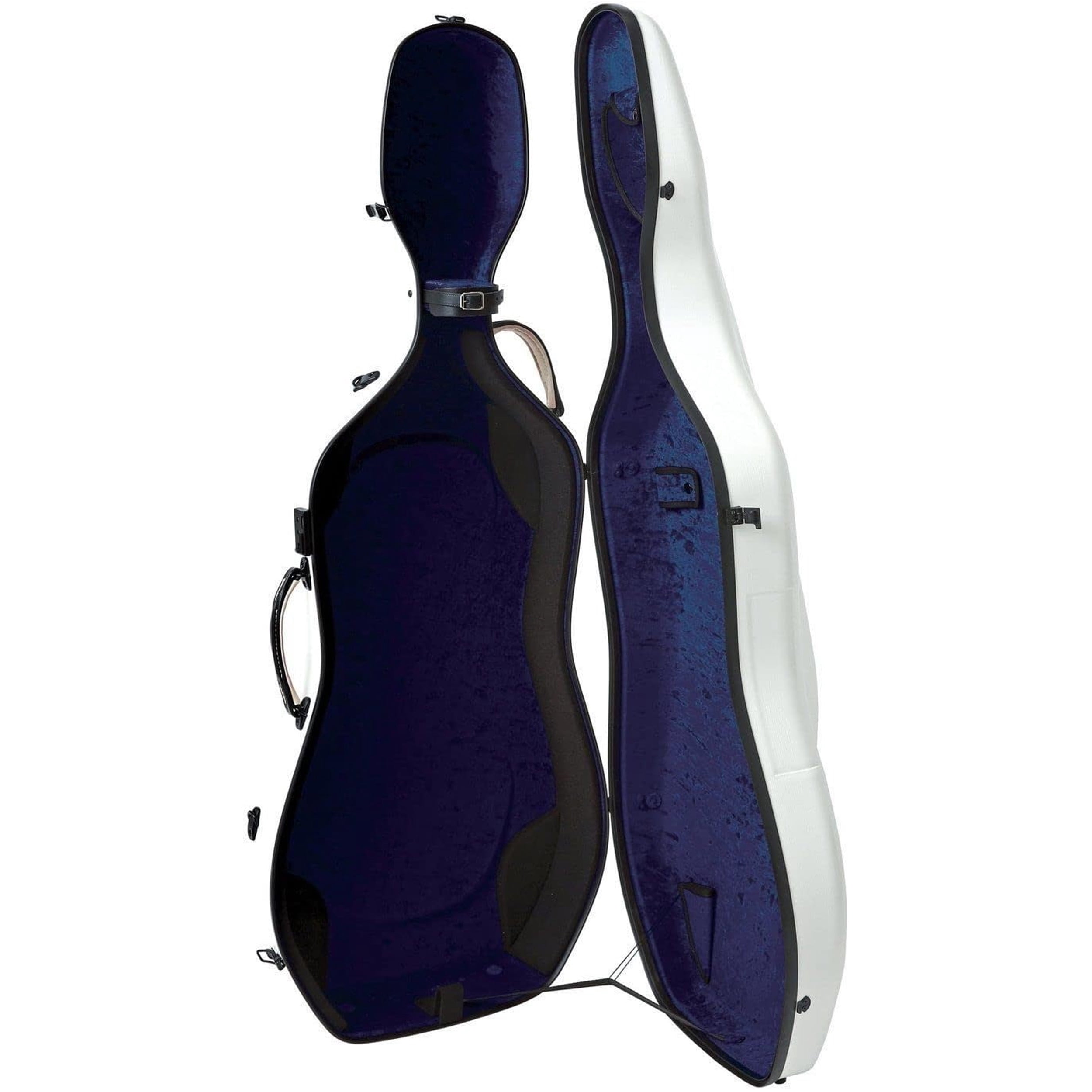 Gewa Air 3.9 4/4 Cello Case Thermoplast - White/Black