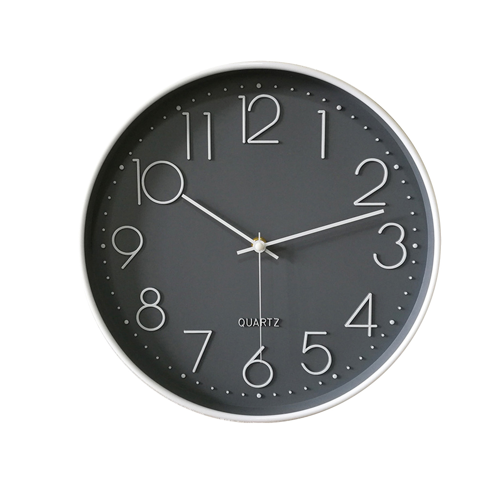 NUOLUX Plastic Living Room Digital Clock Decorative Home Quartz Clock