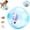 Blue, variant on Lethargic Self Rolling Interactive Cat Ball Motion Activated Automatic Moving Pet Toy Durable Lightweight Plastic Enrichment Exercise Toy for Indoor Cats and Small Pets