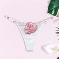 thumbnail image 2 of Womens Underwear Comfortable Rose Playful Hollowed Out Underwear Breathable Panties Underwear Women Men, 2 of 4