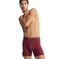 thumbnail image 3 of Calvin Klein Men's Ultra-Soft Modern Modal Boxer Brief Tawny Port Small, 3 of 4