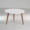 thumbnail image 4 of Manhattan Comfort Moore 24" Table Basse Ronde en Brillant Blanc, 4 of 5