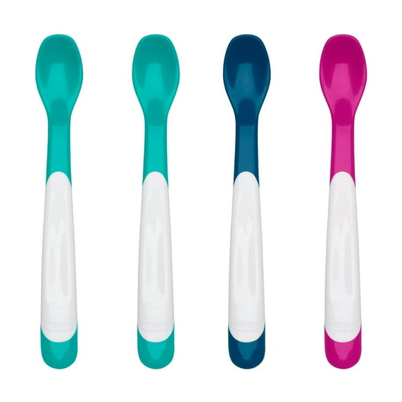 Cuchara de Alimentación OXO Tot Multicolor para Bebé en Paquete Múltiple
