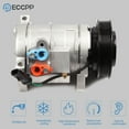 thumbnail image 2 of ECCPP A/C Compressor and Clutch For Dodge Caravan Chrysler Town Country Voyager Fits select: 2005-2007 DODGE GRAND CARAVAN SXT, 2004-2007 CHRYSLER TOWN & COUNTRY TOURING, 2 of 4