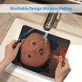 thumbnail image 4 of Alfombrilla de ratón Coraline con borde cosido, cómodas alfombrillas con base de goma antideslizante, lavables a granel con tela de licra, para ordenadores y portátiles., 4 of 5