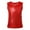 Red, variant on Toddler Girls T Shirts Casual Sequin Glitter Roleplay Party Carnival Gown Sleeveless Vest Top Clothes for Kids Size 4-5T