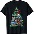 thumbnail image 1 of Playera de Mujer: Árbol Navideño de Autos Clásicos y Hotrods, 1 of 7
