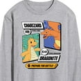 thumbnail image 3 of Pokémon - Dragonite Charizard Prepare For Battle - Men's Long Sleeve T-Shirt, 3 of 5
